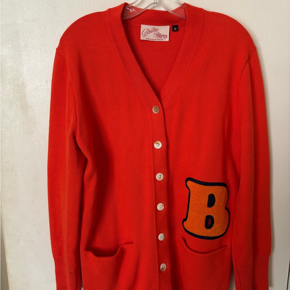 Bleachers - Jack Antonoff  Men's Cardigan with 'B' Patch from Tour 2021/22